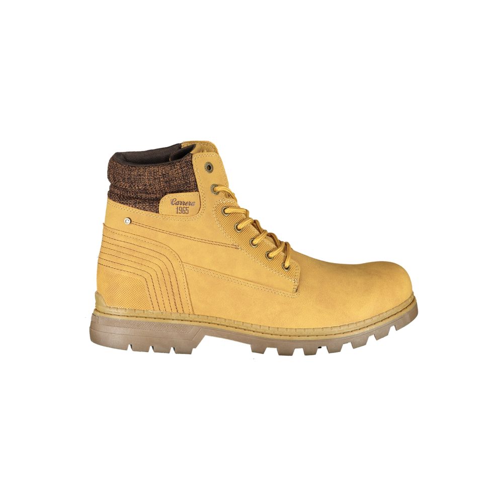 Carrera Yellow Polyester Boot by Carrera