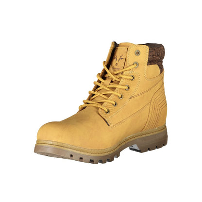 Carrera Yellow Polyester Boot by Carrera