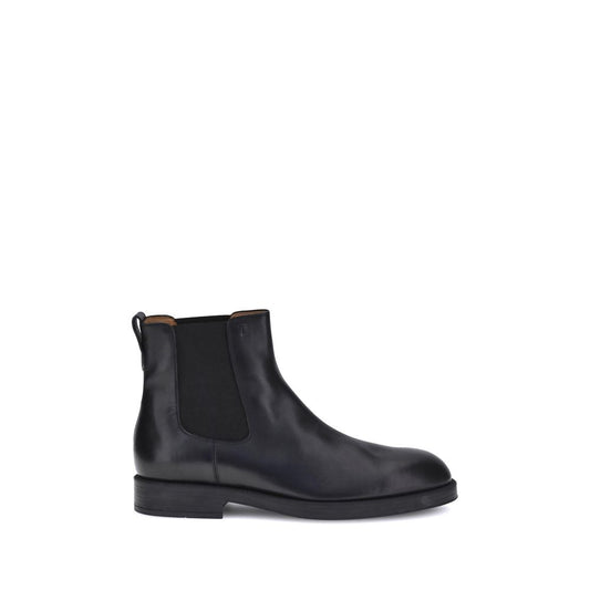 Tod's Chelsea Boots Calfskin Leather Black Edition