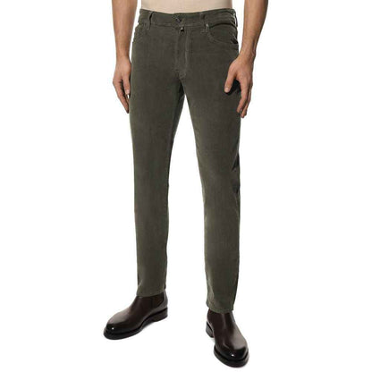 Jacob Cohen Gray Cotton Jeans & Pant