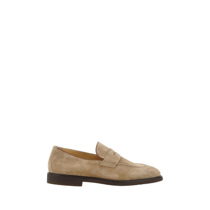 Brunello Cucinelli Mocassins En Daim