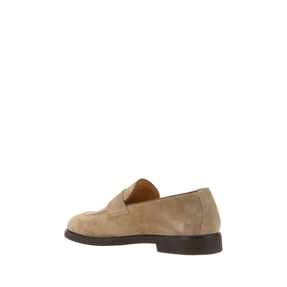 Brunello Cucinelli Mocassins En Daim