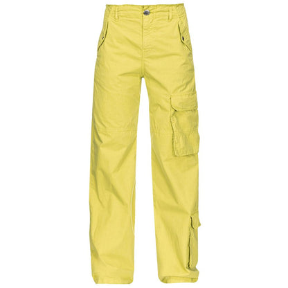 PINKO Green Cotton Jeans &amp; Pant