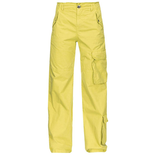 PINKO Green Cotton Jeans &amp; Pant