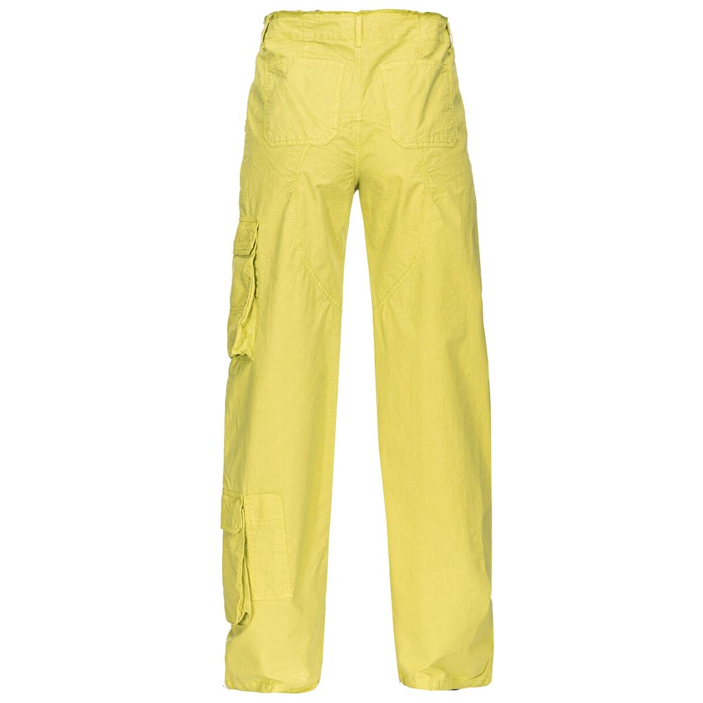 PINKO Green Cotton Jeans &amp; Pant