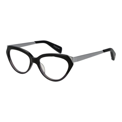 Montures optiques unisexes noires Yohji Yamamoto