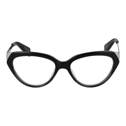 Montures optiques unisexes noires Yohji Yamamoto