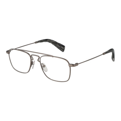 Montures optiques unisexes argentées Yohji Yamamoto
