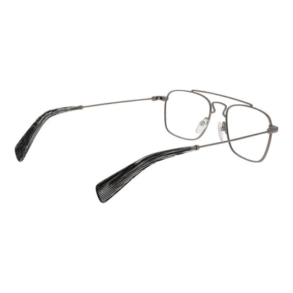 Montures optiques unisexes argentées Yohji Yamamoto