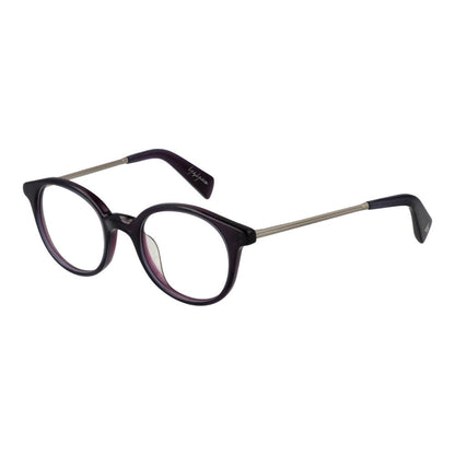 Montures de lunettes violettes pour hommes Yohji Yamamoto