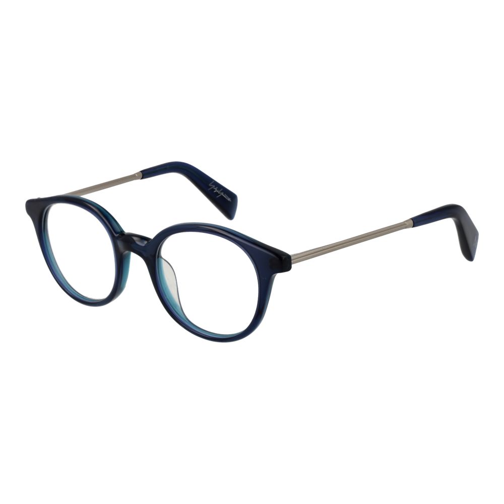 Montures de lunettes unisexes bleues Yohji Yamamoto