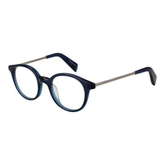 Montures de lunettes unisexes bleues Yohji Yamamoto