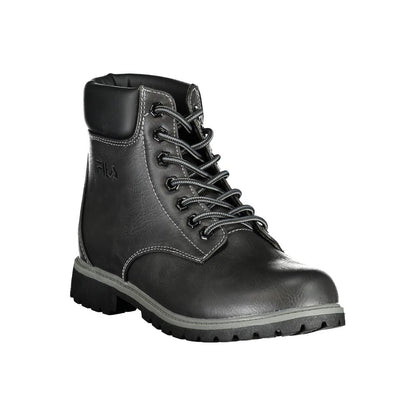 Botte Fila en polyester noir