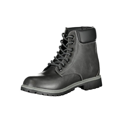 Botte Fila en polyester noir