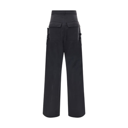 Rick Owens Stefan Cargo Pants Streetwear Tailored Fit