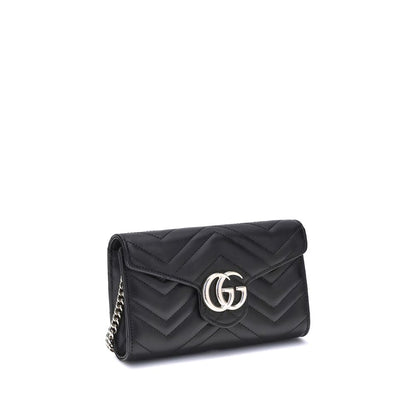 Portefeuille Gucci GG Marmont avec chaîne