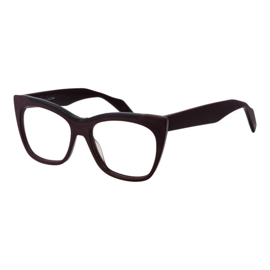 Montures de lunettes unisexes violettes Yohji Yamamoto