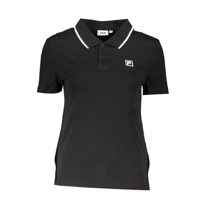 Polo Fila en coton noir