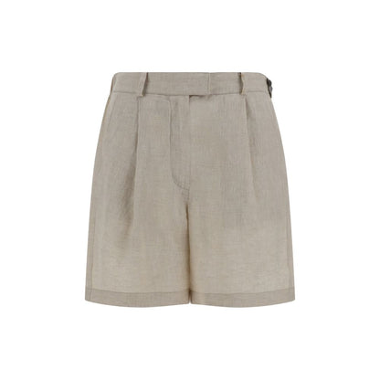 Short en lin Brunello Cucinelli