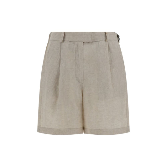 Short en lin Brunello Cucinelli