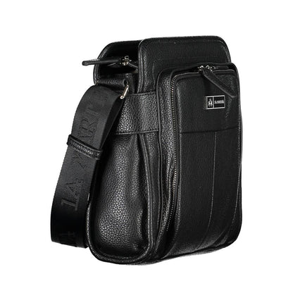 Sac à bandoulière en polyéthylène noir La Martina