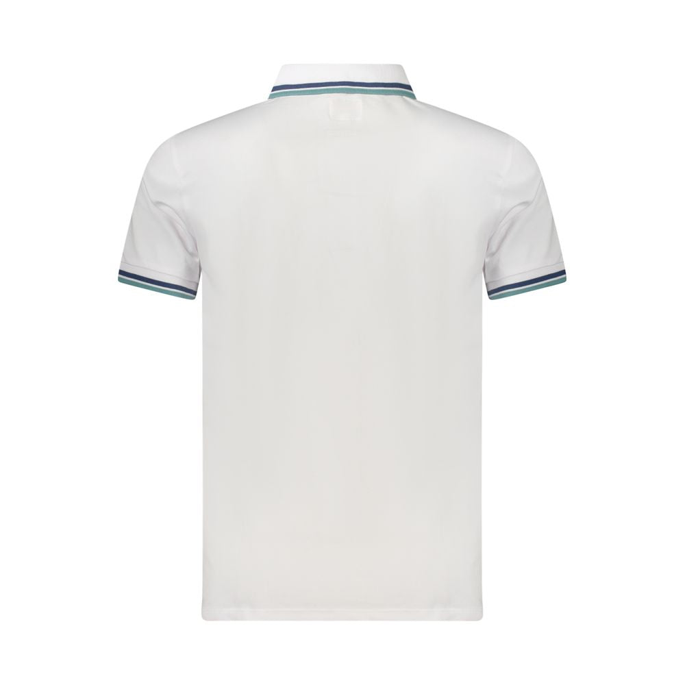 Polo Guess Jeans en coton blanc pour homme