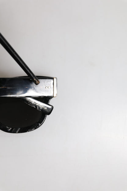 Dolce &amp; Gabbana Pearl White Acetate Frame Domenico Shade Sunglasses