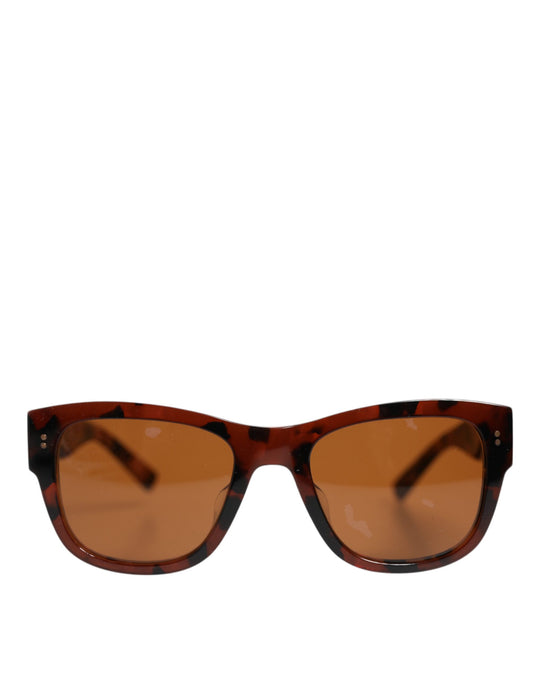 Dolce &amp; Gabbana Havana Brown Black Eccentric Sartorial Eyewear Sunglasses