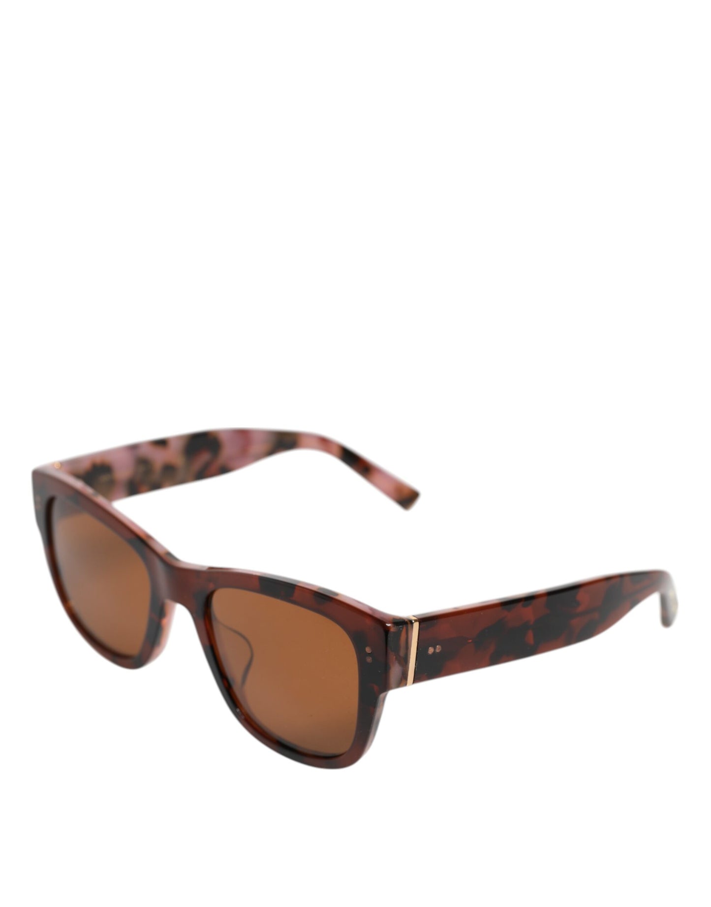 Dolce &amp; Gabbana Havana Brown Black Eccentric Sartorial Eyewear Sunglasses