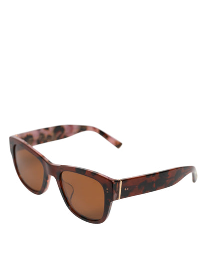 Dolce &amp; Gabbana Havana Brown Black Eccentric Sartorial Eyewear Sunglasses
