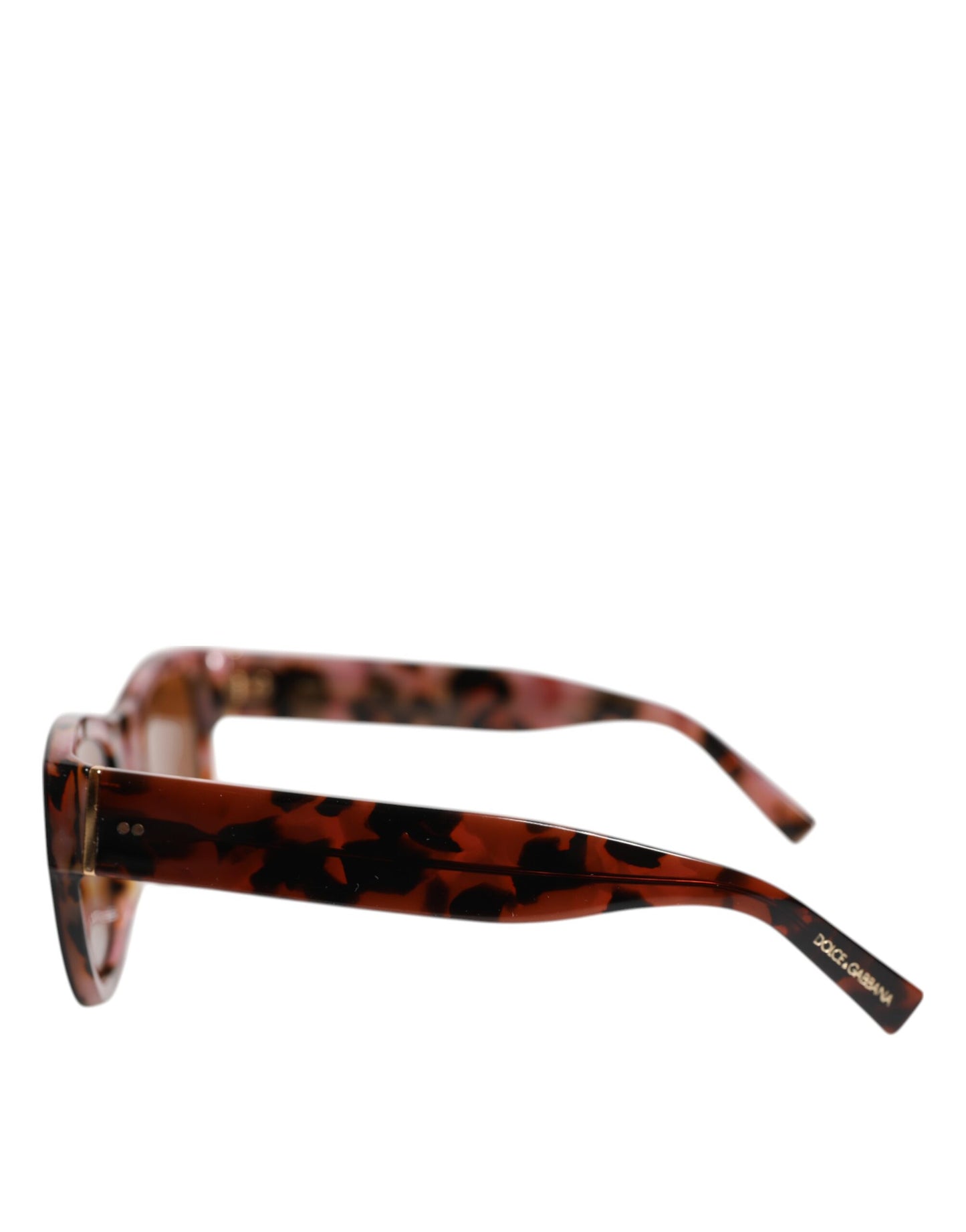 Dolce &amp; Gabbana Havana Brown Black Eccentric Sartorial Eyewear Sunglasses