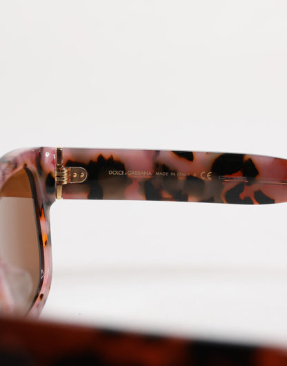 Dolce &amp; Gabbana Havana Brown Black Eccentric Sartorial Eyewear Sunglasses