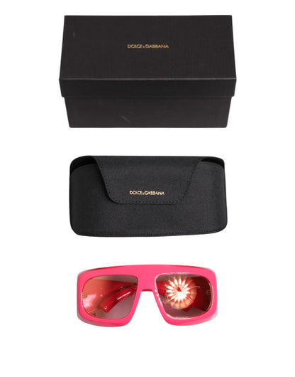 Dolce &amp; Gabbana Pink Joy Therapy Oversized DG6178 Eyewear Sunglasses