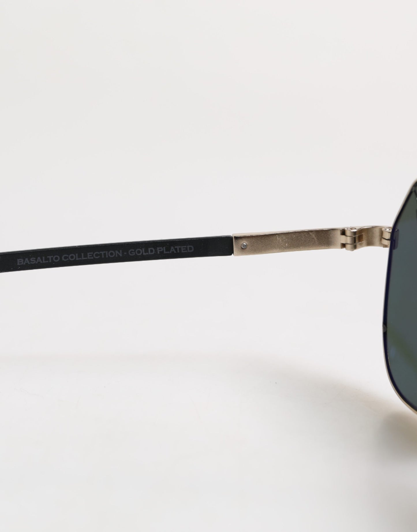 Dolce &amp; Gabbana Black 18K Gold Plated Polarized Steel DG2133K Sunglasses