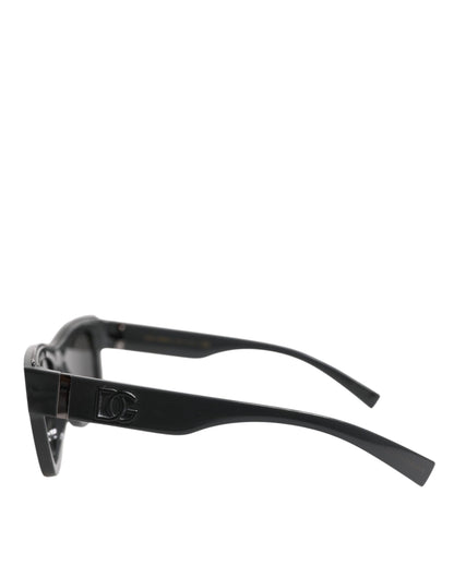 Dolce &amp; Gabbana Black Square DG Crossed DG6140 Eyewear Shades Sunglasses