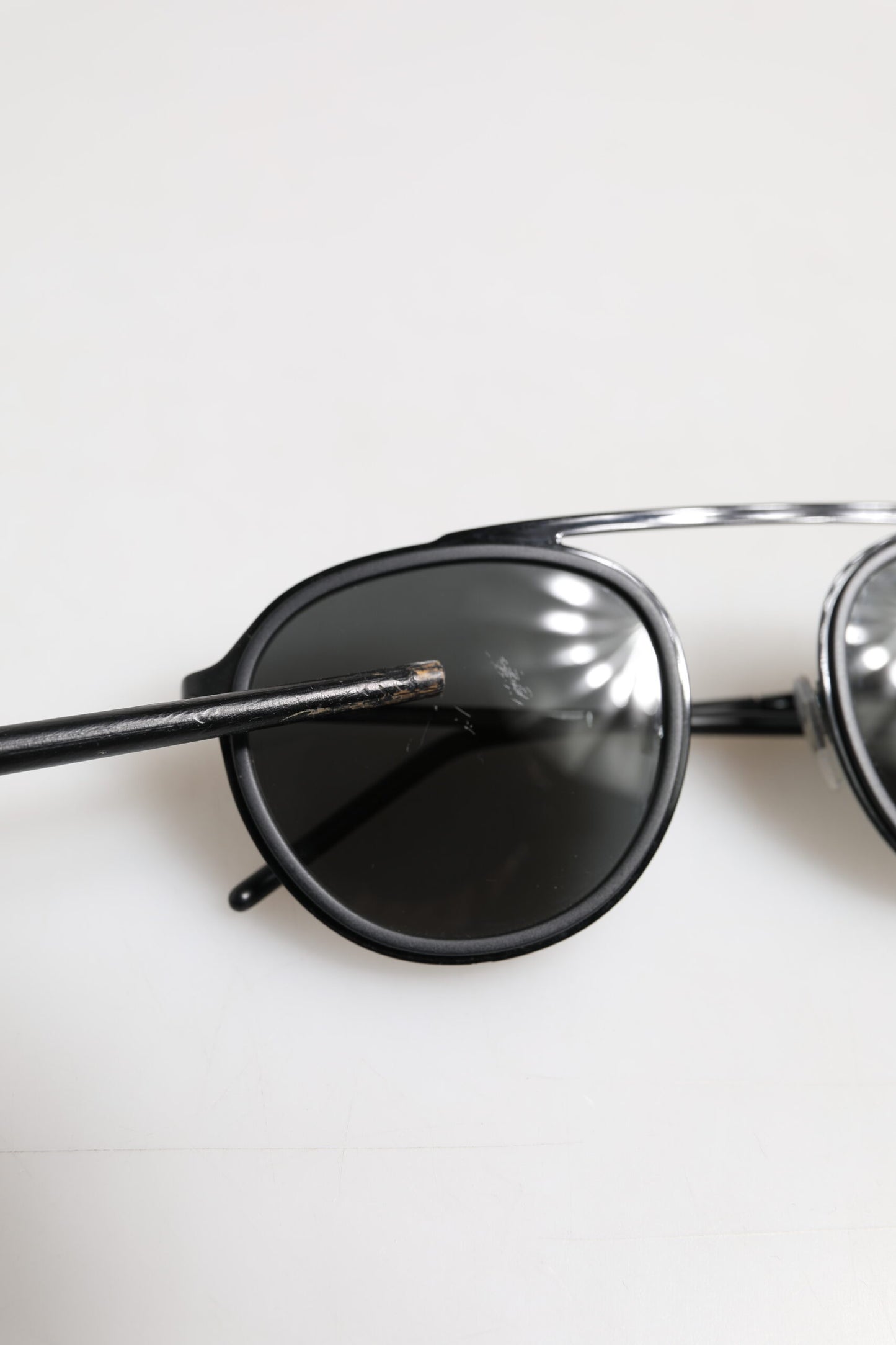Dolce &amp; Gabbana Black Metal Frame Round DG2276 Eyewear Shades Sunglasses