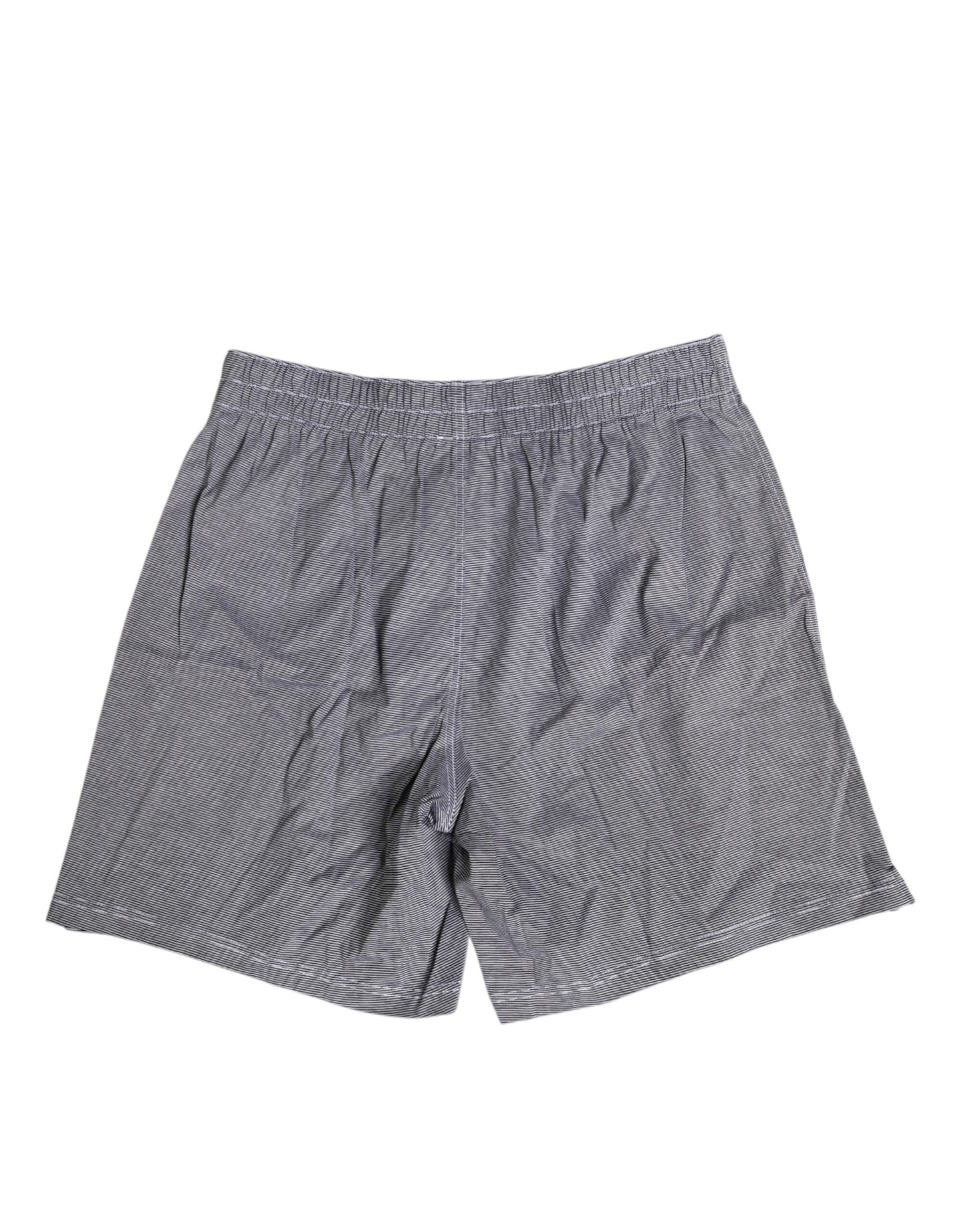 Boxer classique en coton à rayures grises Dolce &amp; Gabbana