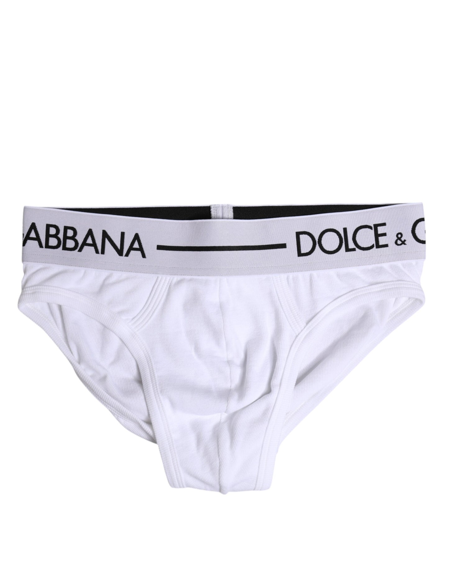 Sous-vêtement classique en coton stretch blanc Dolce &amp; Gabbana