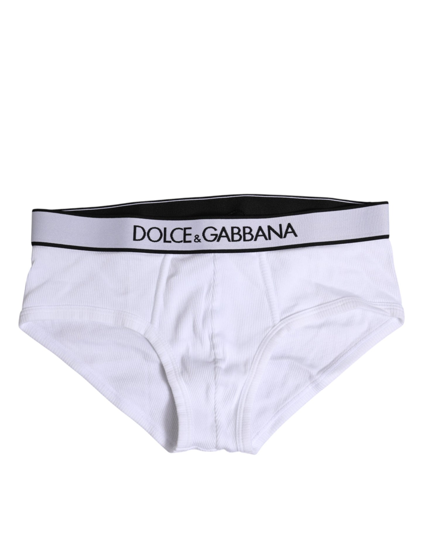Sous-vêtement classique en coton stretch blanc Dolce &amp; Gabbana