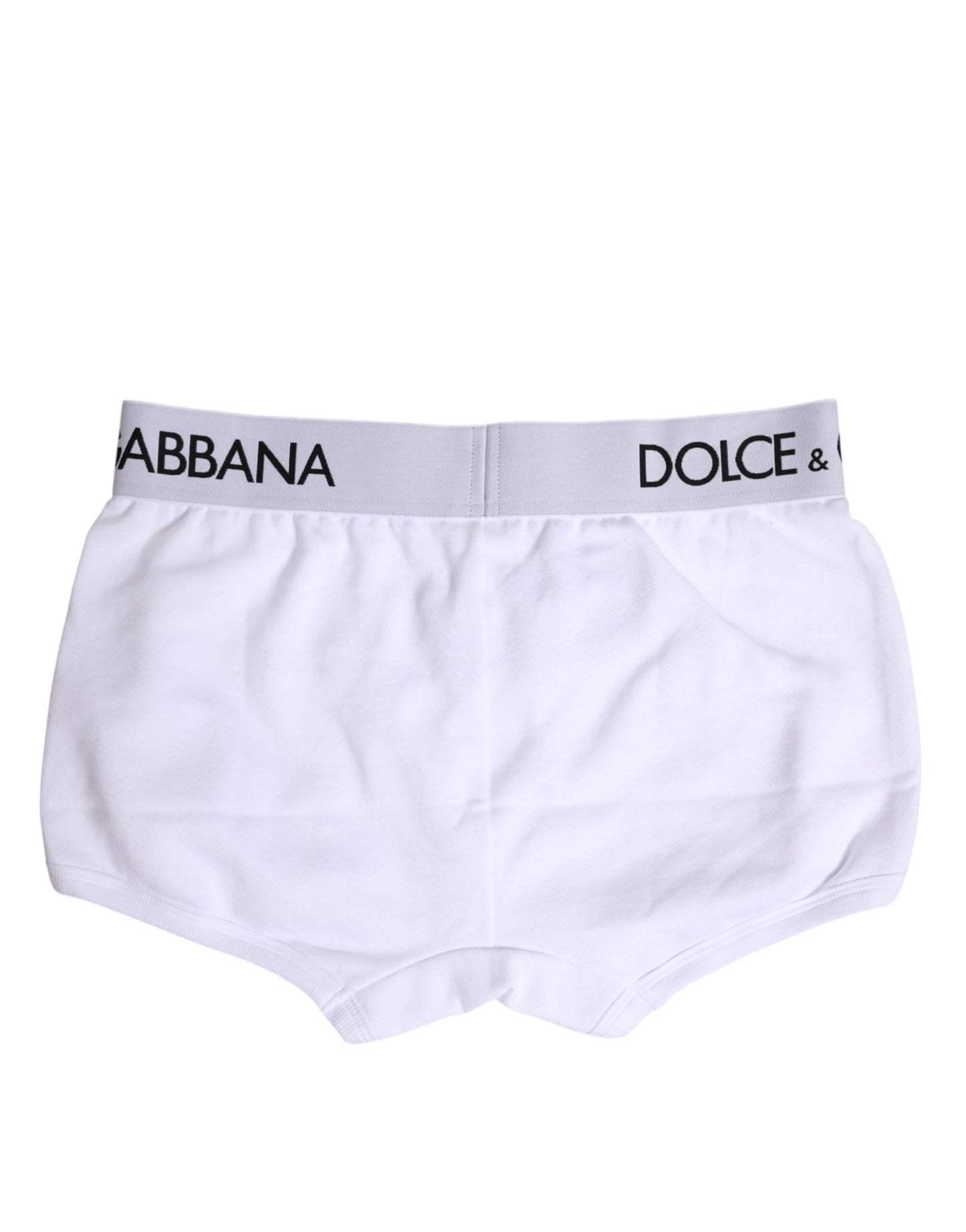 Boxer classique en coton stretch blanc Dolce &amp; Gabbana