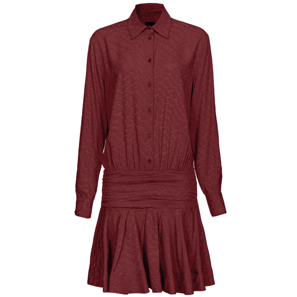PINKO Red Silk Women Dress by PINKO