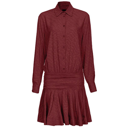 PINKO Red Silk Women Dress by PINKO