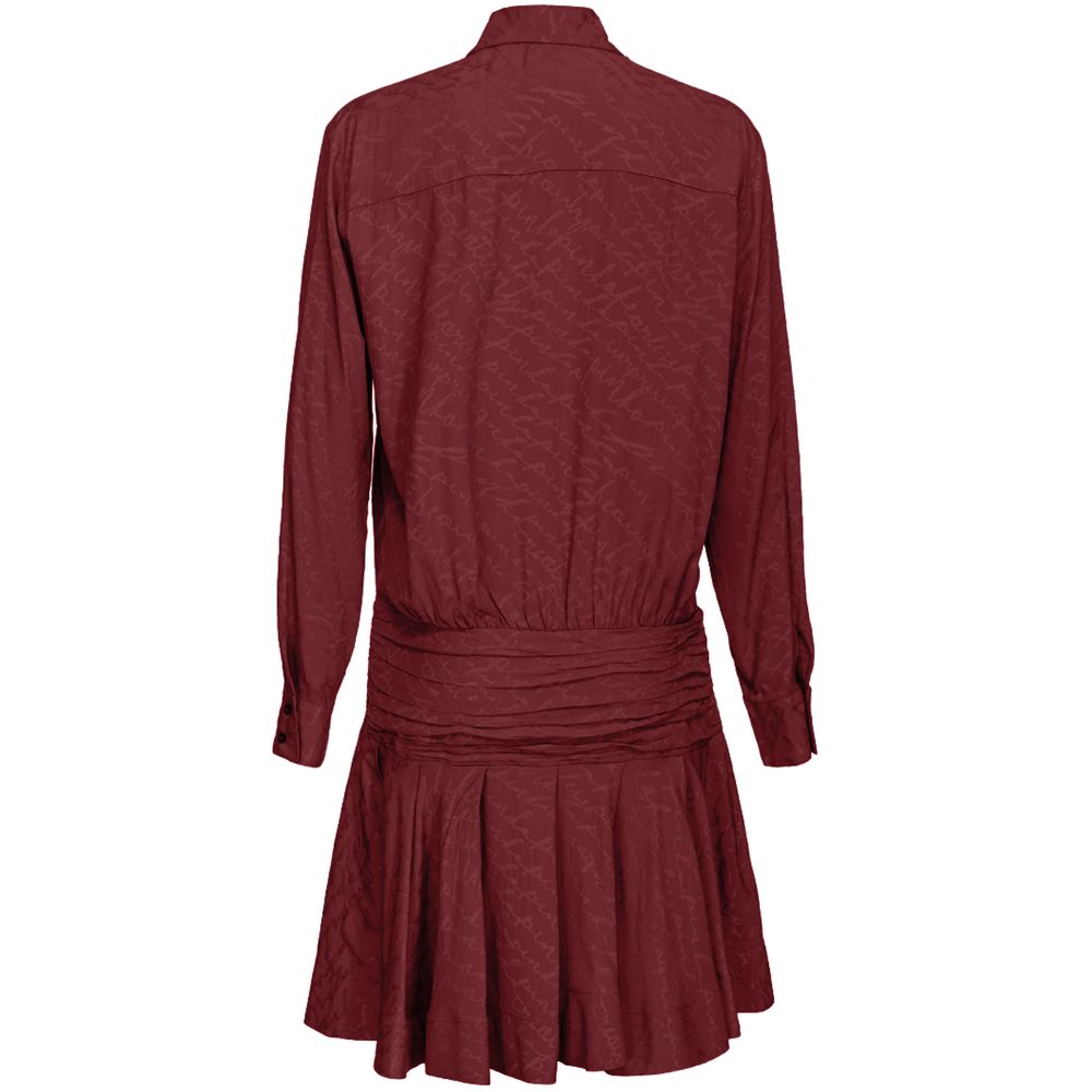 PINKO Red Silk Women Dress by PINKO