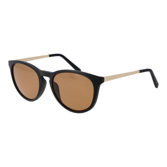 Lunettes de soleil unisexes noires Serengeti
