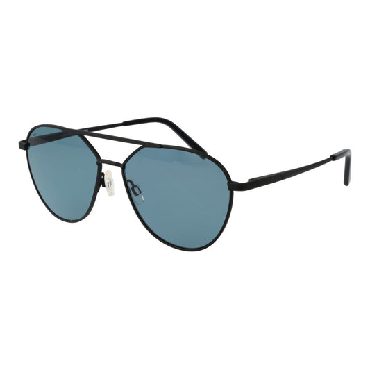 Lunettes de soleil unisexes noires Serengeti