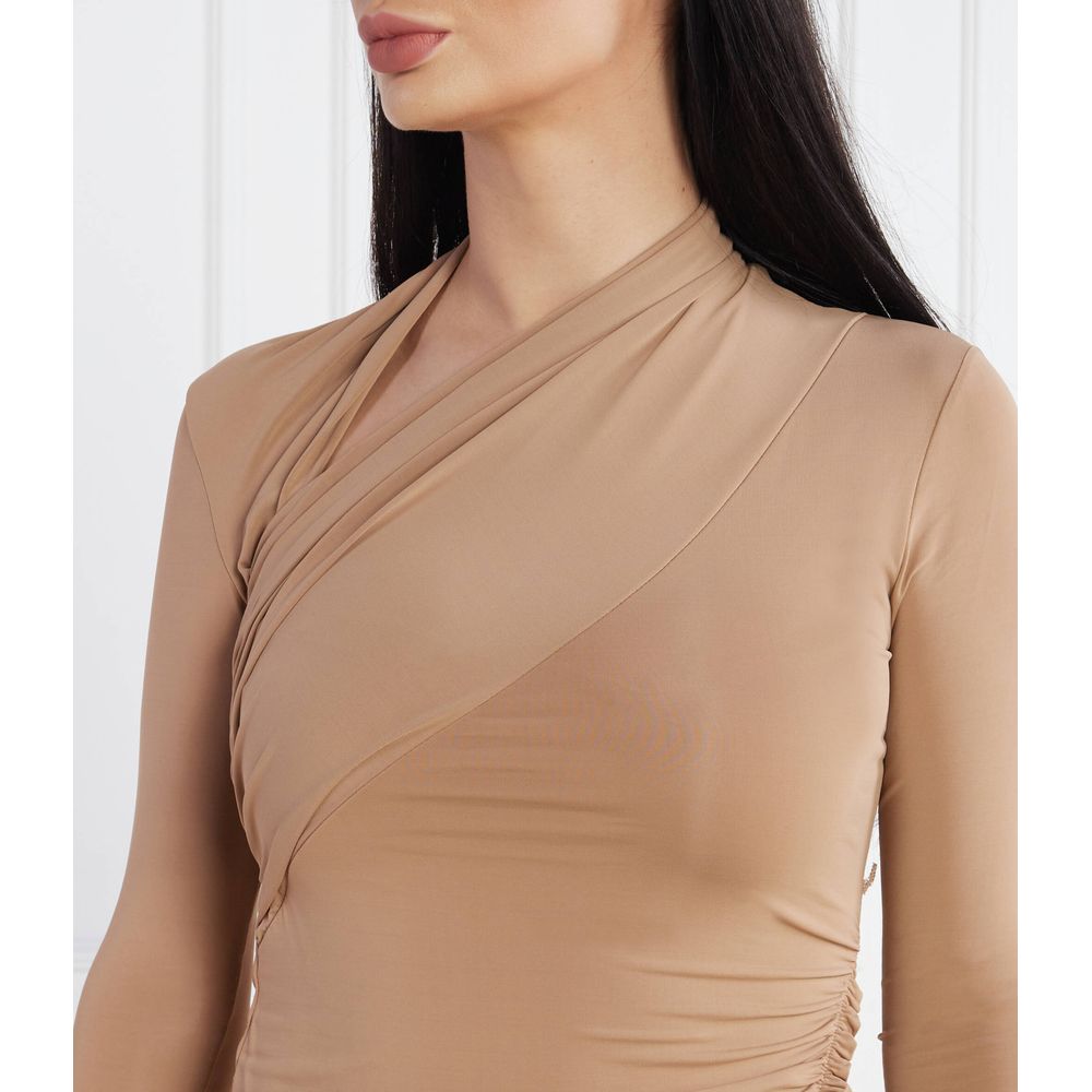 PINKO Beige Viscose Dress by PINKO