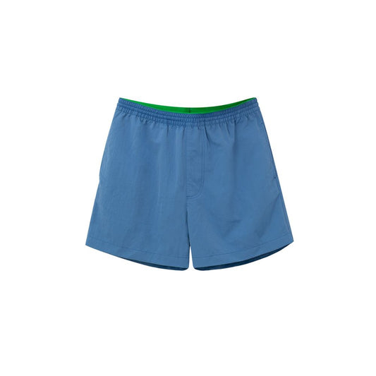 Short de bain en polyamide bleu Bottega Veneta