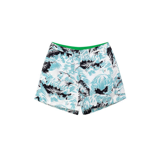 Short de bain en polyamide blanc Bottega Veneta