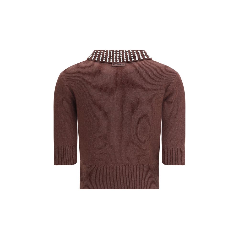 PINKO Emilia Sweater with strass by PINKO