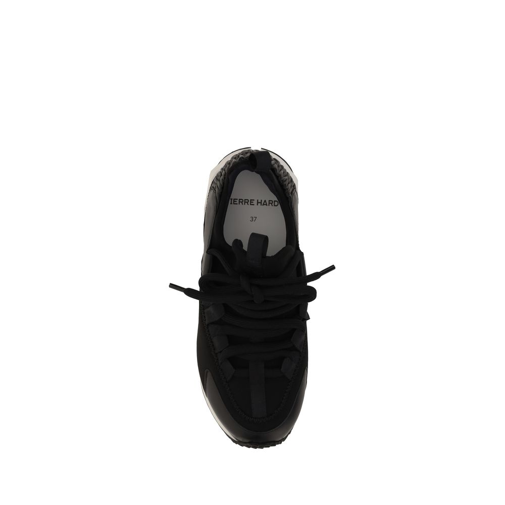Pierre Hardy Trek Cosmetic Sneakers Leather Black EU39